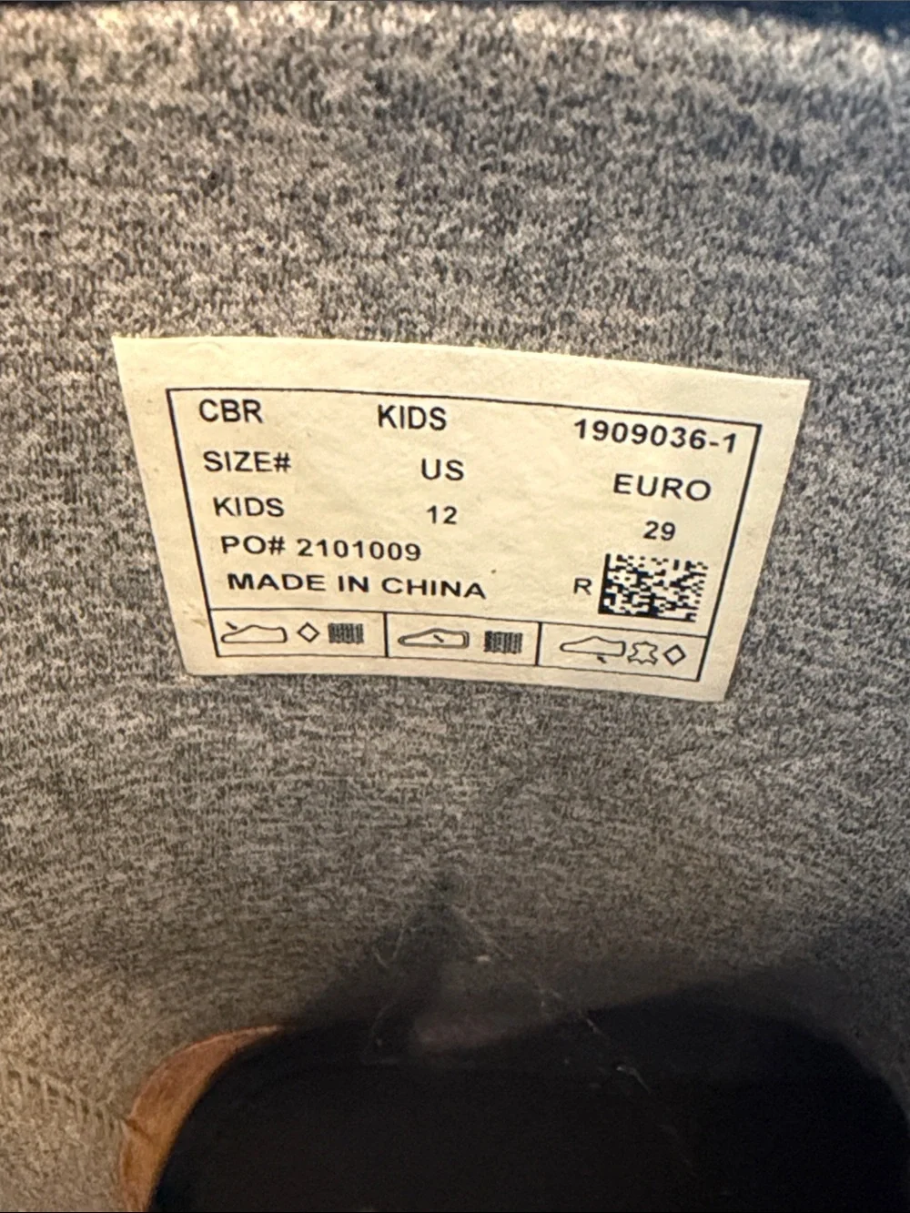 N/A size 12